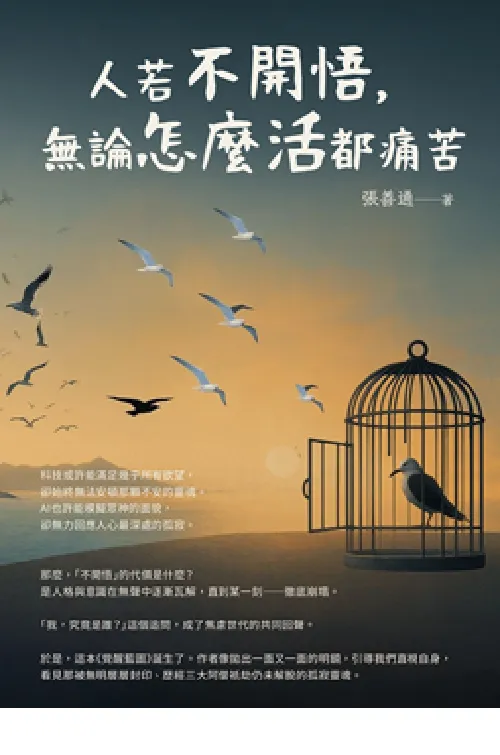人若不開悟，無論怎麼活都痛苦